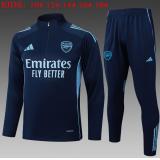 Chándal Arsenal 2025/26(Bule Half Zipper) - NIÑOS